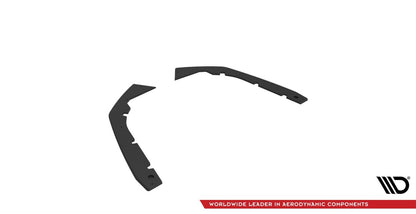 Street Pro Diffusor Flaps passend für VW Arteon Limousine / Shooting Brake R-Line Mk1 FL schwarz matt