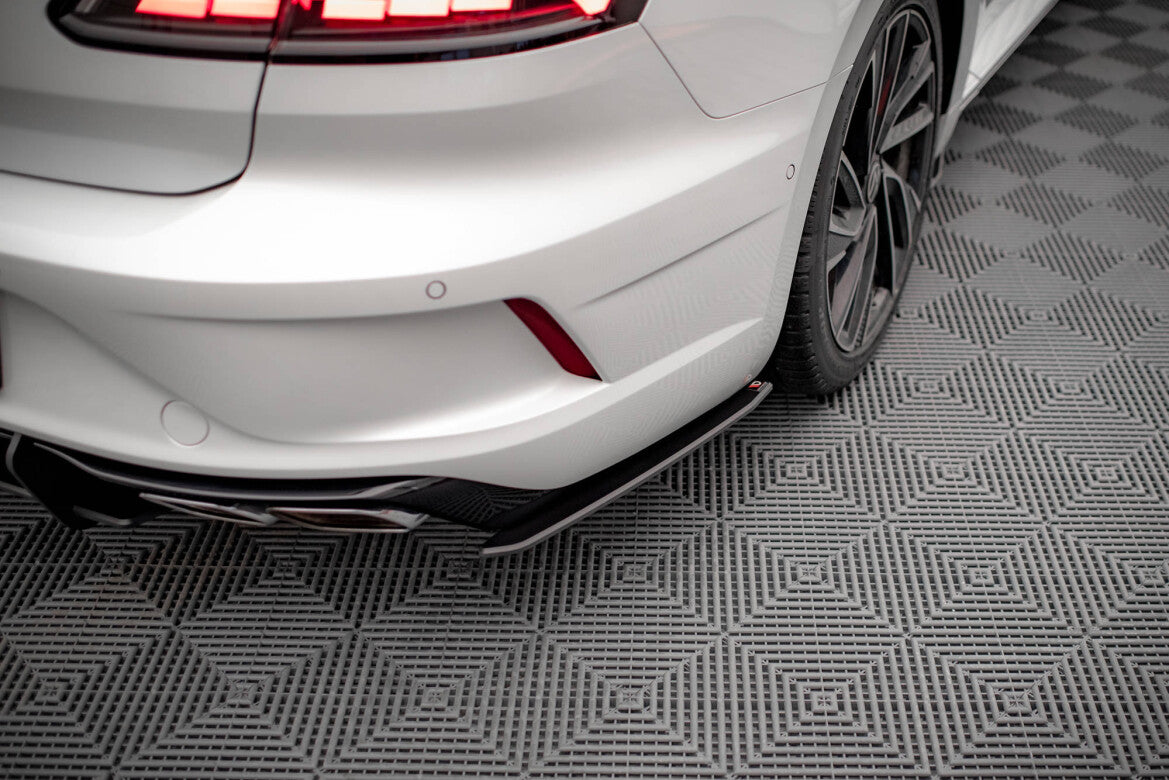 Street Pro Diffusor Flaps passend für VW Arteon R Limousine / Shooting Brake Mk1 Faceift schwarz matt
