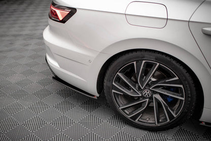 Street Pro Diffusor Flaps passend für VW Arteon R Limousine / Shooting Brake Mk1 Faceift schwarz matt