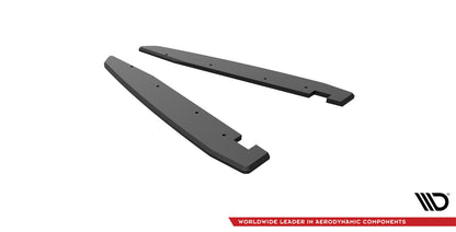 Street Pro Diffusor Flaps passend für VW Arteon R Limousine / Shooting Brake Mk1 Faceift schwarz matt