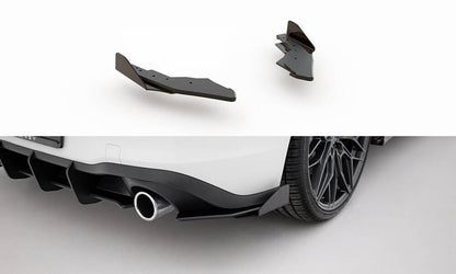 Street Pro Diffusor Flaps passend für VW Golf GTI / GTE Mk8 schwarz matt + Hochglanz Flaps