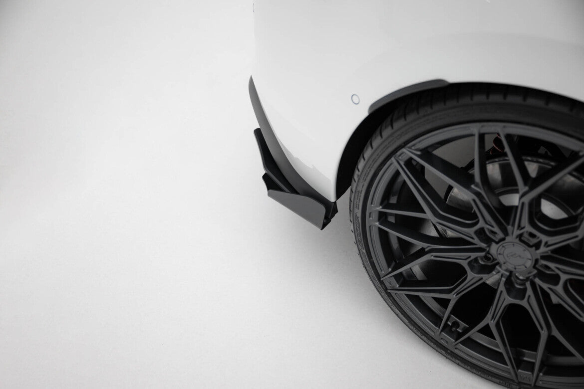 Street Pro Diffusor Flaps passend für VW Golf GTI / GTE Mk8 schwarz matt + Hochglanz Flaps