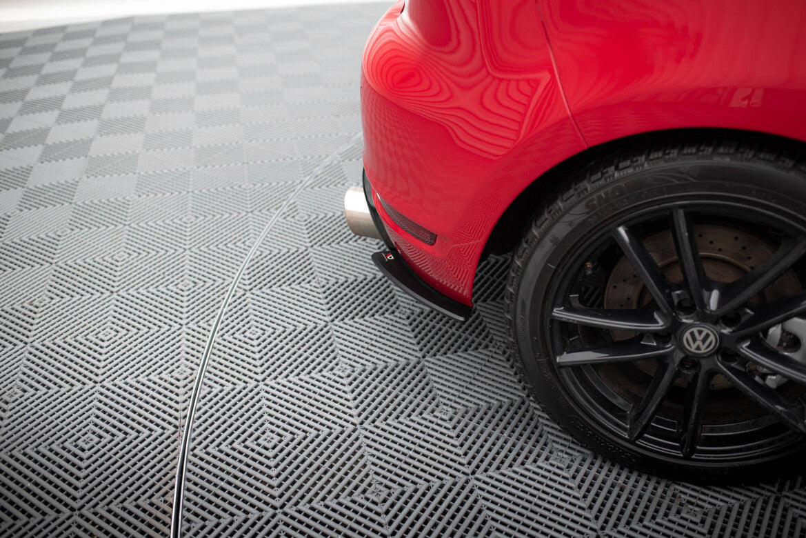 Street Pro Diffusor Flaps passend für VW Golf GTI Mk6 schwarz matt