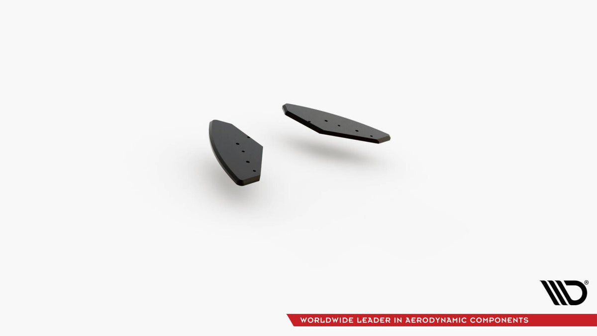 Street Pro Diffusor Flaps passend für VW Golf GTI Mk6 schwarz matt