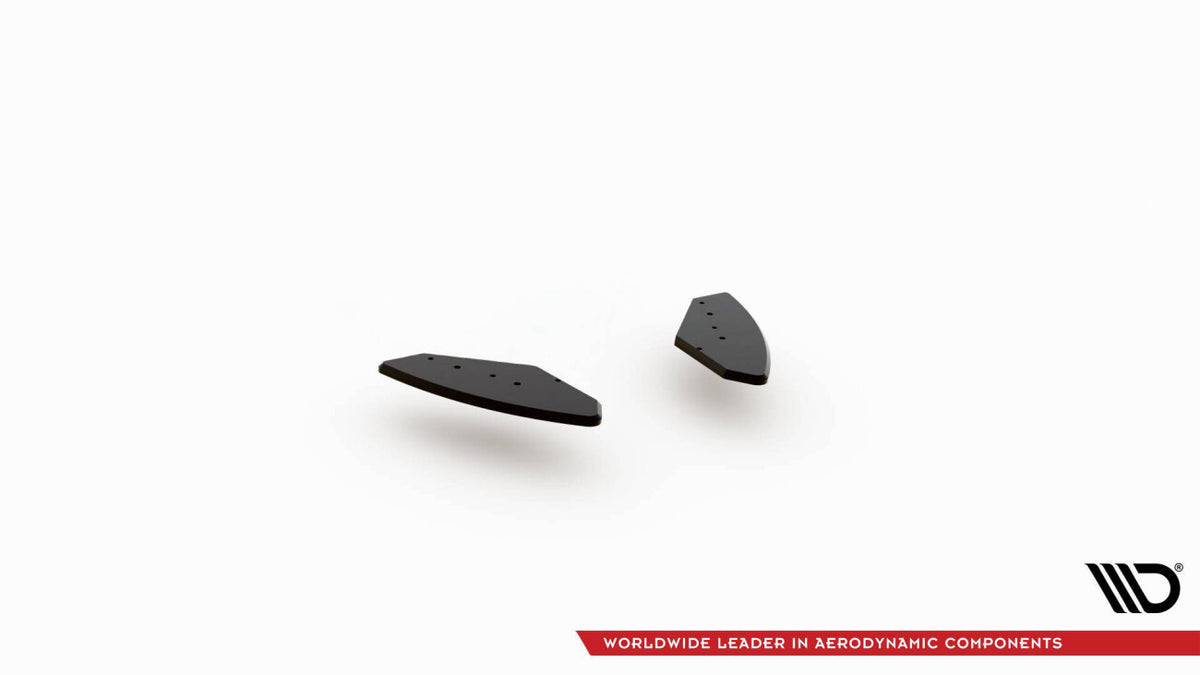 Street Pro Diffusor Flaps passend für VW Golf GTI Mk6 schwarz matt