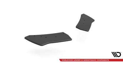 Street Pro Diffusor Flaps passend für VW Golf R Mk7 schwarz matt