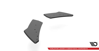 Street Pro Diffusor Flaps passend für VW Golf R Mk7 schwarz matt