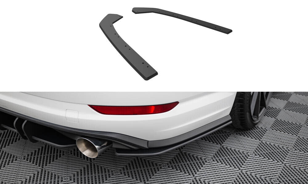 Street Pro Diffusor Flaps passend für VW Jetta GLI Mk7 schwarz matt