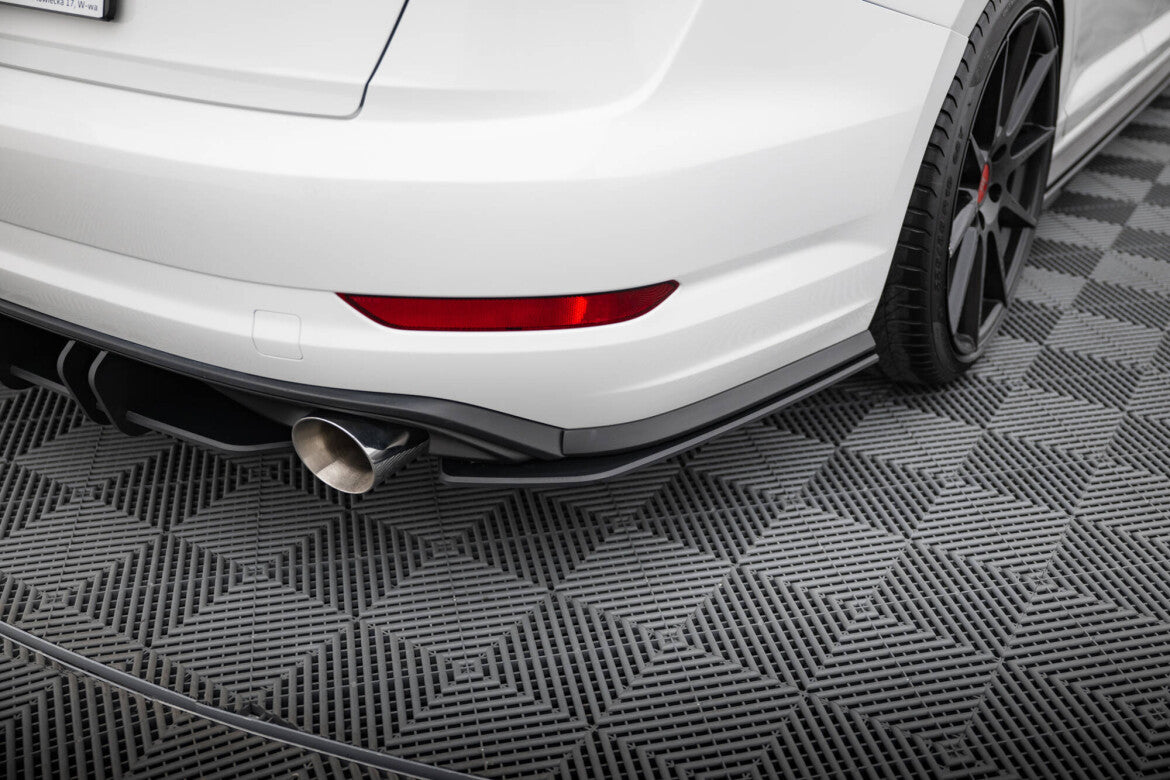 Street Pro Diffusor Flaps passend für VW Jetta GLI Mk7 schwarz matt