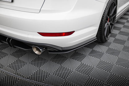Street Pro Diffusor Flaps passend für VW Jetta GLI Mk7 schwarz matt