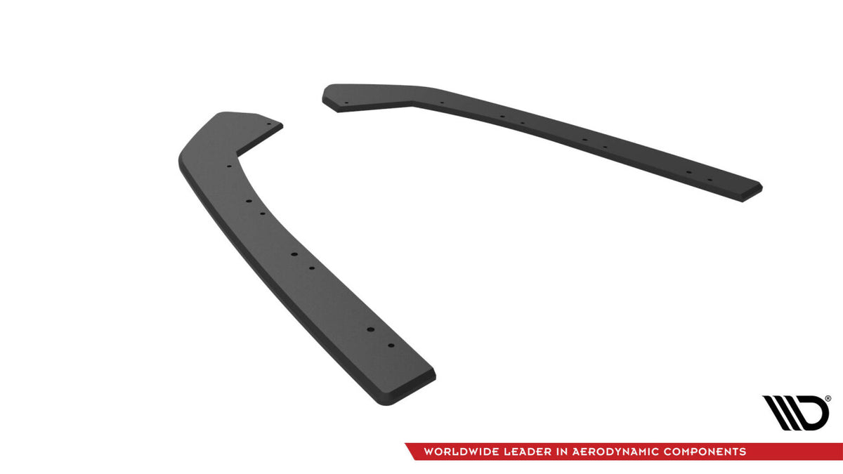 Street Pro Diffusor Flaps passend für VW Jetta GLI Mk7 schwarz matt