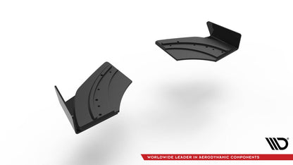 Street Pro Diffusor Flaps passend für VW Scirocco R Mk3 schwarz matt + Hochglanz Flaps