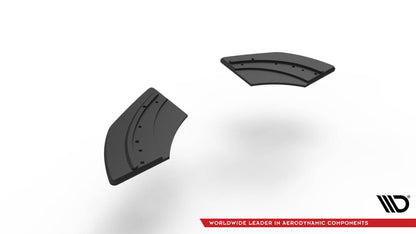 Street Pro Diffusor Flaps passend für VW Scirocco R Mk3 schwarz matt