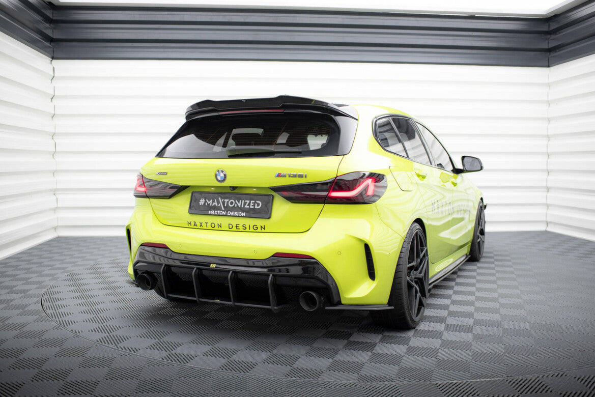Street Pro Diffusor Flaps V.1 passend für BMW 1er F40 M-Paket / M135i schwarz matt