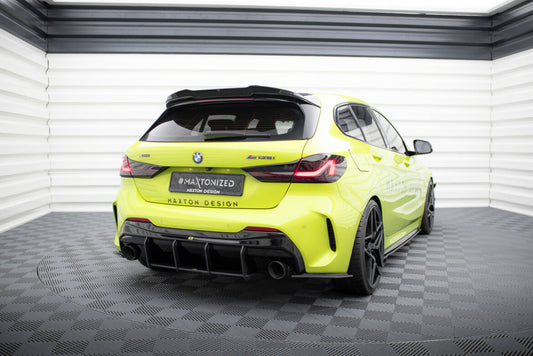 Street Pro Diffusor Flaps V.1 passend für BMW 1er F40 M-Paket / M135i schwarz matt