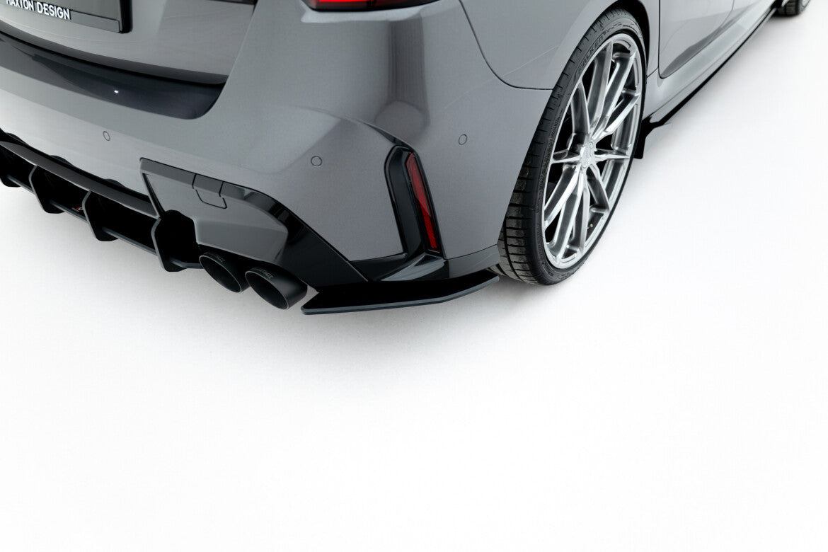 Street Pro Diffusor Flaps V.1 passend für BMW M135i F70 schwarz matt