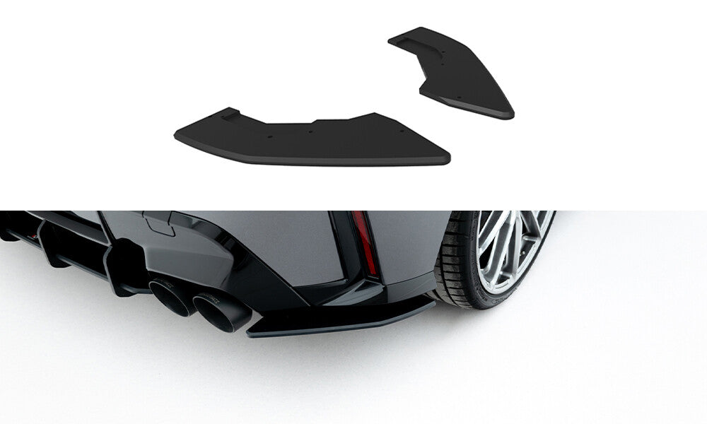 Street Pro Diffusor Flaps V.1 passend für BMW M135i F70 schwarz matt