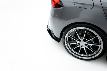 Street Pro Diffusor Flaps V.1 passend für BMW M135i F70 schwarz matt