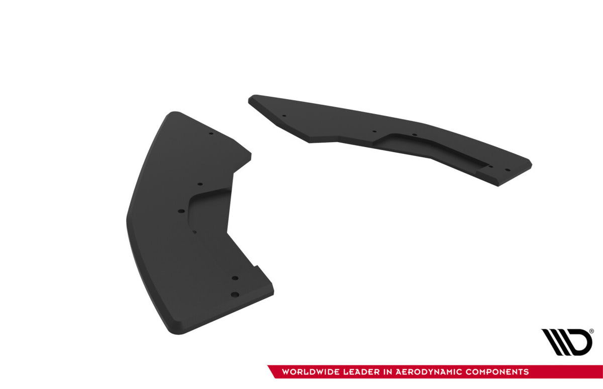 Street Pro Diffusor Flaps V.1 passend für BMW M135i F70 schwarz matt