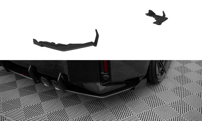 Street Pro Diffusor Flaps V.1 passend für BMW M2 G87 schwarz matt + Hochglanz Flaps