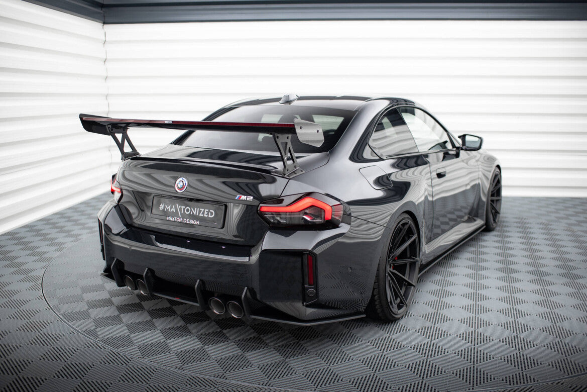 Street Pro Diffusor Flaps V.1 passend für BMW M2 G87 schwarz matt