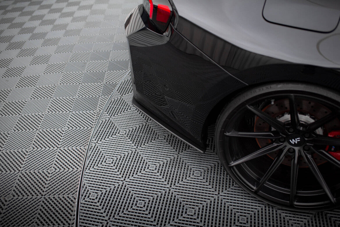 Street Pro Diffusor Flaps V.1 passend für BMW M2 G87 schwarz matt
