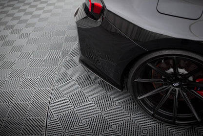Street Pro Diffusor Flaps V.1 passend für BMW M2 G87 schwarz matt