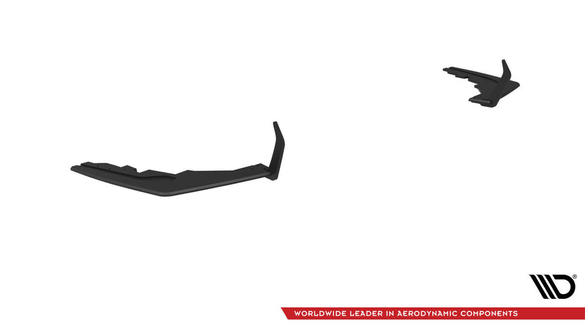 Street Pro Diffusor Flaps V.1 passend für BMW M2 G87 schwarz matt