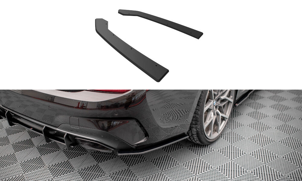 Street Pro Diffusor Flaps V.1 passend für BMW M340i G20 / G21 schwarz matt