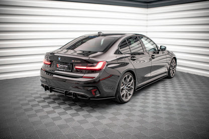 Street Pro Diffusor Flaps V.1 passend für BMW M340i G20 / G21 schwarz matt