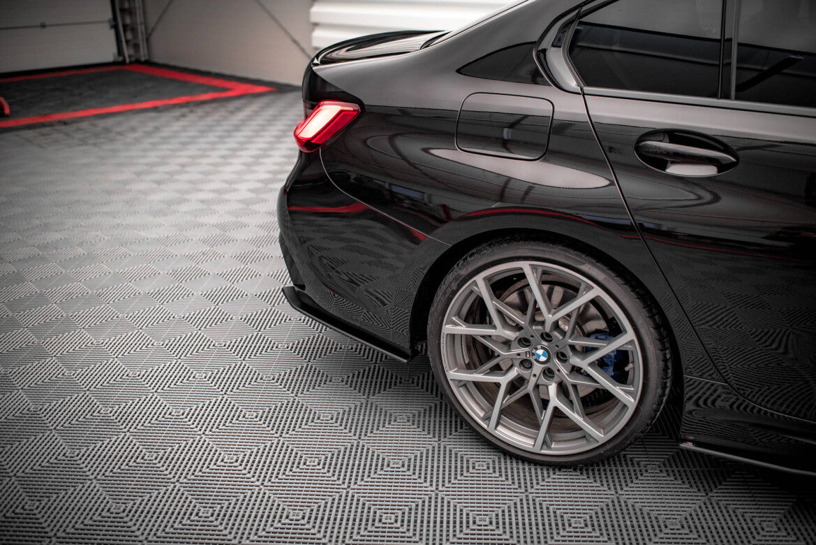 Street Pro Diffusor Flaps V.1 passend für BMW M340i G20 / G21 schwarz matt