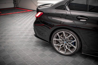 Street Pro Diffusor Flaps V.1 passend für BMW M340i G20 / G21 schwarz matt