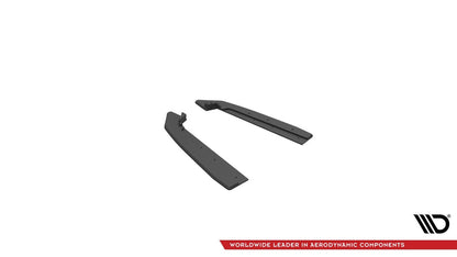 Street Pro Diffusor Flaps V.1 passend für Ford Mustang GT Mk6 FL schwarz matt
