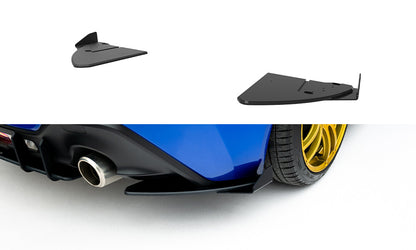 Street Pro Diffusor Flaps V.1 passend für Subaru BRZ Mk2 schwarz matt + Hochglanz Flaps