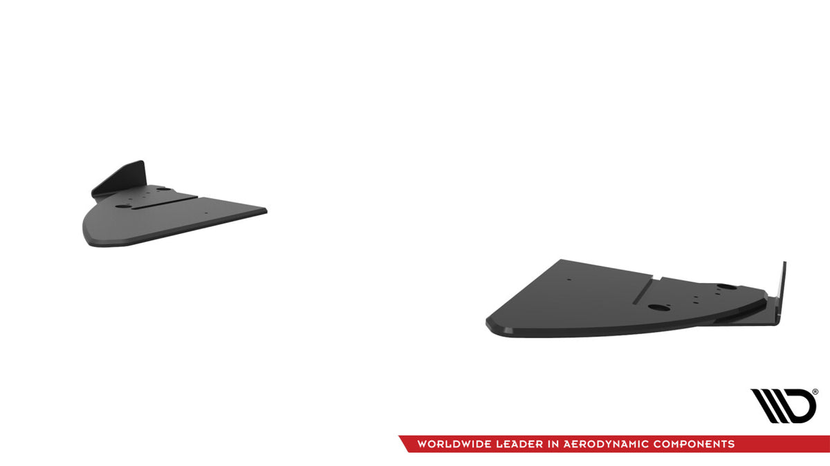 Street Pro Diffusor Flaps V.1 passend für Subaru BRZ Mk2 schwarz matt + Hochglanz Flaps