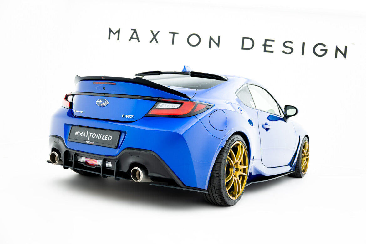 Street Pro Diffusor Flaps V.1 passend für Subaru BRZ Mk2 schwarz matt