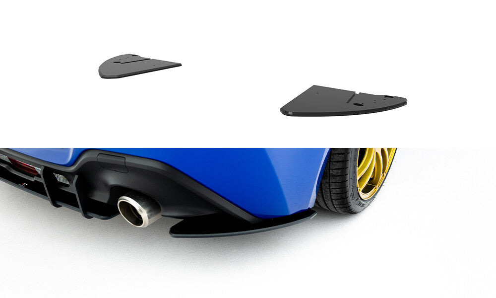 Street Pro Diffusor Flaps V.1 passend für Subaru BRZ Mk2 schwarz matt