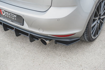 Street Pro Diffusor Flaps V.1 passend für VW Golf 7 GTI schwarz matt