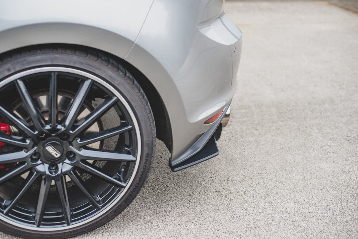 Street Pro Diffusor Flaps V.1 passend für VW Golf 7 GTI schwarz matt
