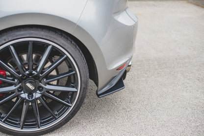 Street Pro Diffusor Flaps V.1 passend für VW Golf 7 GTI schwarz matt