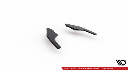 Street Pro Diffusor Flaps V.1 passend für VW Golf GTI / GTE / R-Line Mk8 schwarz matt