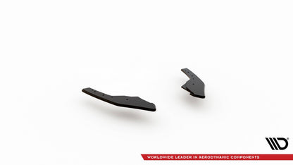 Street Pro Diffusor Flaps V.1 passend für VW Golf GTI / GTE / R-Line Mk8 schwarz matt