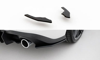 Street Pro Diffusor Flaps V.1 passend für VW Golf GTI / GTE / R-Line Mk8 schwarz matt