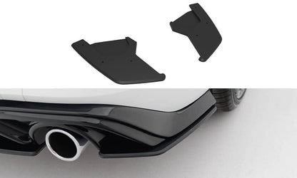 Street Pro Diffusor Flaps V.1 passend für VW Golf GTI Mk8 schwarz matt