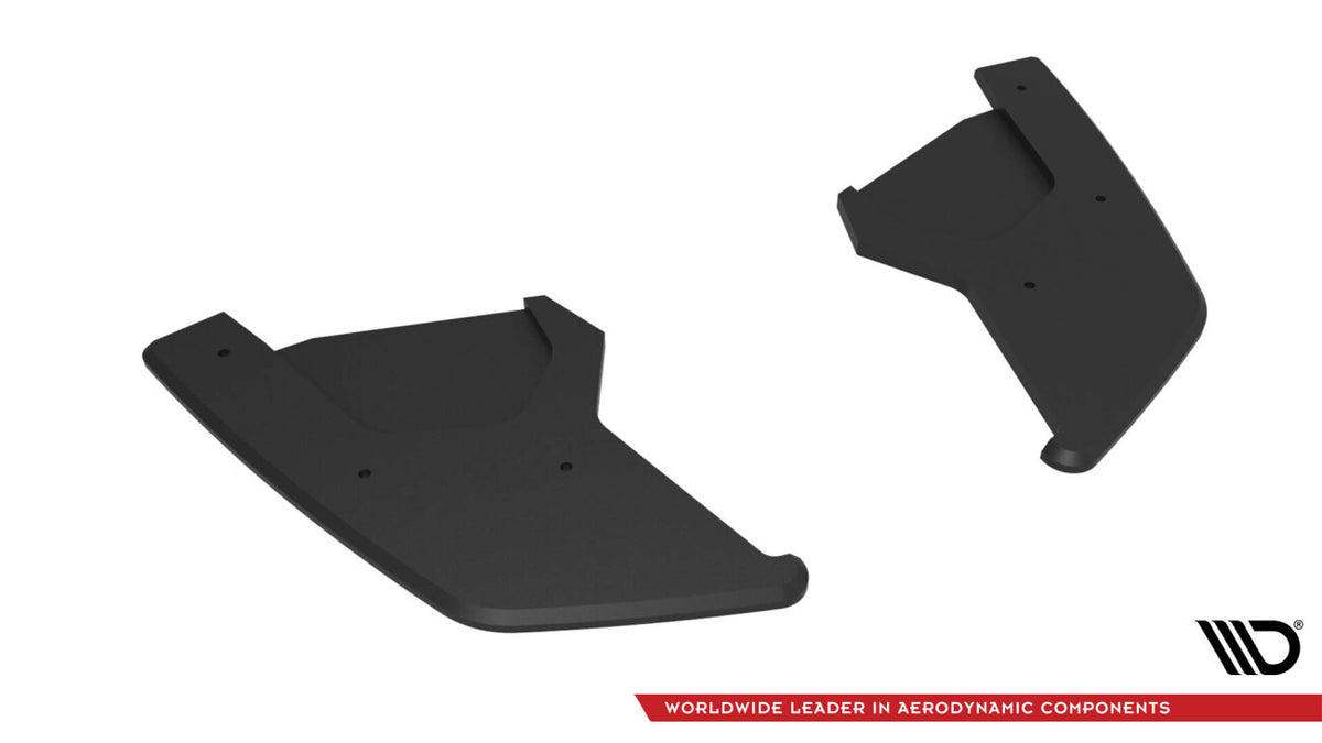 Street Pro Diffusor Flaps V.1 passend für VW Golf GTI Mk8 schwarz matt