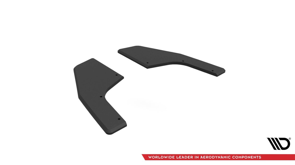 Street Pro Diffusor Flaps V.1 passend für VW Golf R Mk8 / Mk8 FL schwarz matt