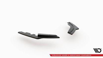 Street Pro Diffusor Flaps V.2 passend für BMW 1er F20 M140i schwarz matt + Hochglanz Flaps