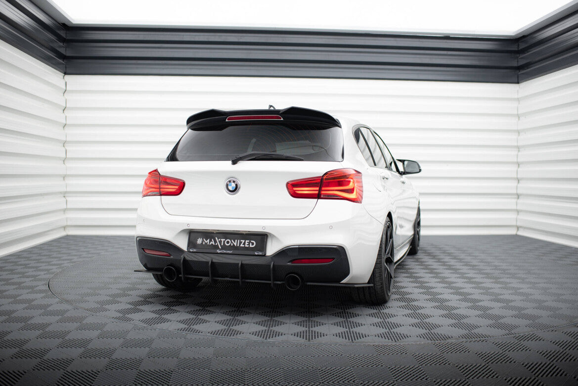 Street Pro Diffusor Flaps V.2 passend für BMW 1er F20 M140i schwarz matt