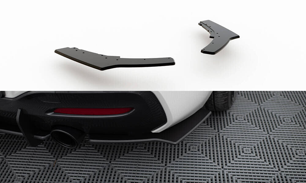 Street Pro Diffusor Flaps V.2 passend für BMW 1er F20 M140i schwarz matt