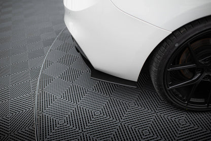 Street Pro Diffusor Flaps V.2 passend für BMW 1er F20 M140i schwarz matt